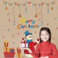 Wholesale Removable Christmas Vinyl PVC Wall Sticker Decoration